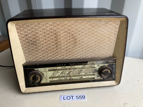 1957 ekco u319 vhf valve - ekco, 6