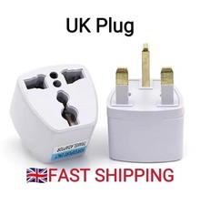 Universal Plug Adapter EU US UK AU CN To UK Type G Travel Socket Plug Converter