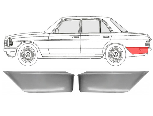 For w123 1975 - 1975-, 1985
