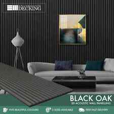 Black Oak Acoustic Wood Panel
