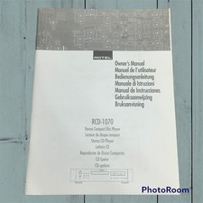 Rotel RCD-1070 CD player