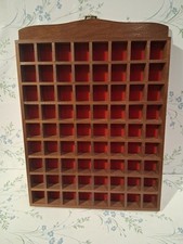 Vintage Wooden Square Display