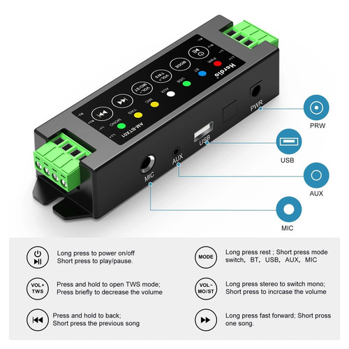 Herdio channel bluetooth - herdio, 4-channel
