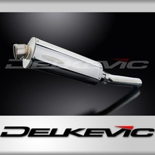 KAWASAKI ZX9R NINJA 1994-1997 350mm OVAL STAINLESS BSAU SILENCER EXHAUST KIT