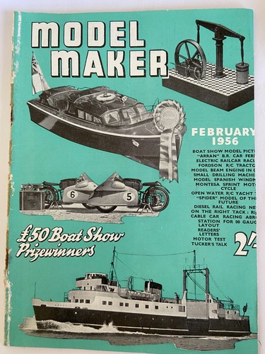Vintage model maker february - vintage,