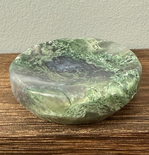 Moss agate sphere - moss,