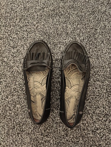 Moshulu women flat - flat, leather