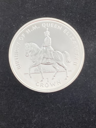 Gibraltar 1997 silver crown - gibraltar, 1