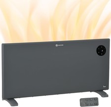 Electric Space Heater Convector Slimline Freestanding Wall Mounted Portable