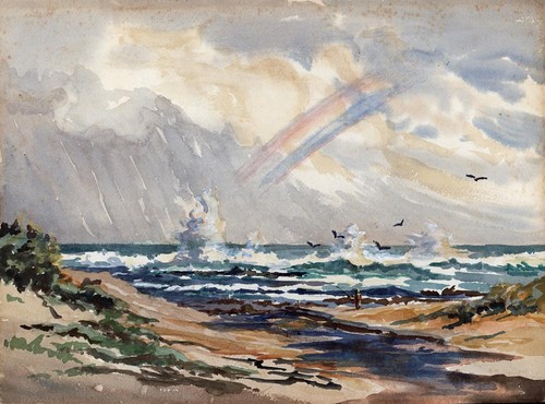 Olphert watercolour - b, m