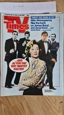 TV Times Magazine: 27 June - 3 July 1987, James Bond