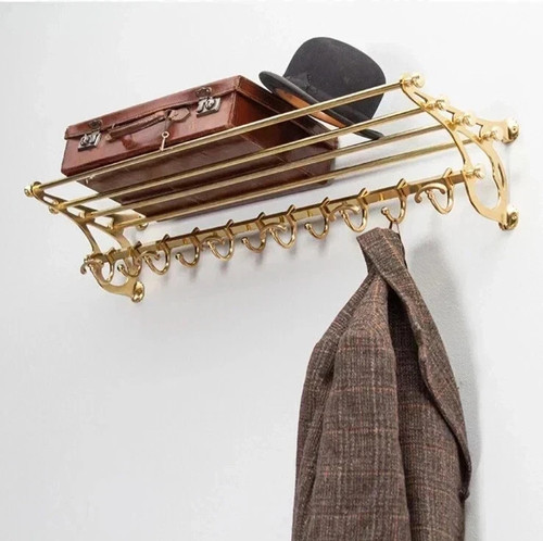 Rack brass platting - brass, antique