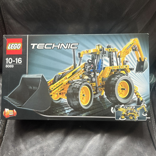 Lego technic 8069 backhoe - lego,