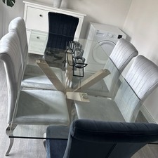 Large Dining Table 8 Seater 200 Cm X 100cm