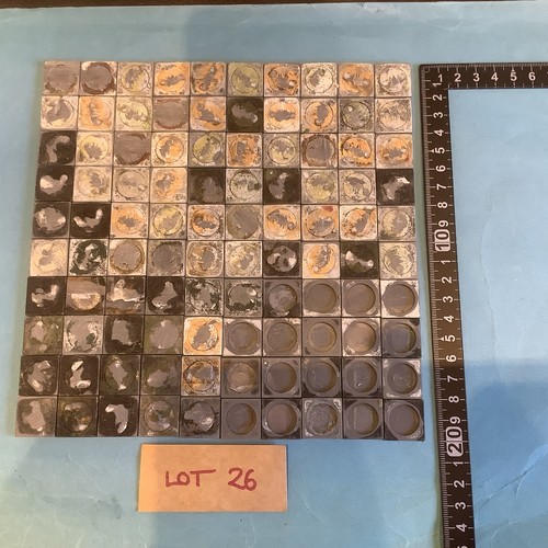 20mm square wargaming bases - square,