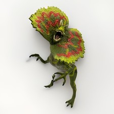 Dinosaur Jurassic Park Dilophosaurus Action Figure Toy Model Kids Gift UK Seller