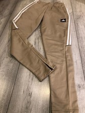 ADIDAS TRACKSUIT BOTTOMS SIZE SMALL BROWN