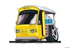 MILK FLOAT YELLOW / WHITE