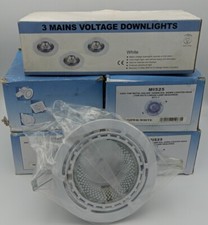 Ceiling Light Recessed Panel Down Lights Round Bathroom/Kitchen Spot Lamp UK X4⭐