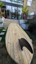 Handcrafted Wooden Noserider Surfboard – 7ft 9inches - Awesome!