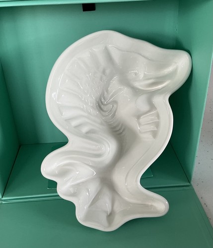 Vintage ceramic fish mold - fish,
