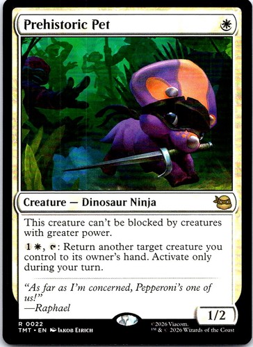 Prehistoric pet teenage mutant - pet,