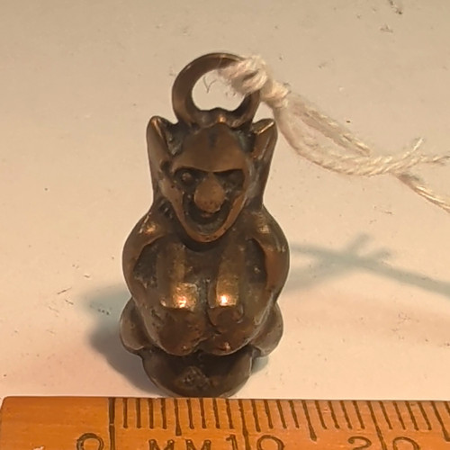 Small brass gargoyle imp - small,
