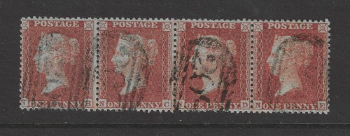 Strip 4 penny - qv,