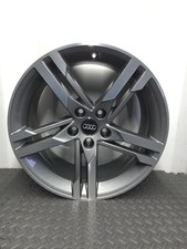 GENUINE AUDI A4 S4 B9 18" DIAMOND CUT ALLOY WHEEL RIM S LINE GREY 8W0601025M OEM