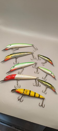 Vintage lures sinking - , metal