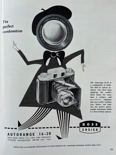 Ross ensign lens camera - ensign,