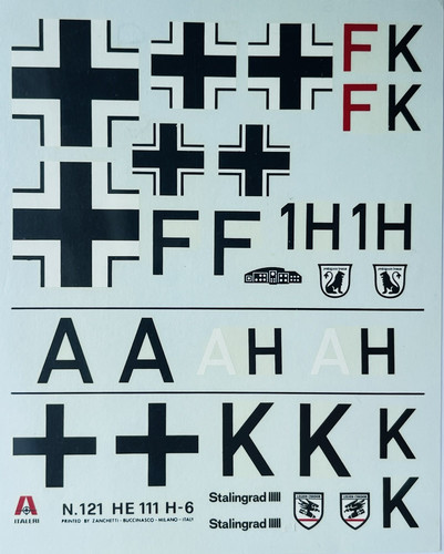 Decals heinkel 111 h 6 - :,