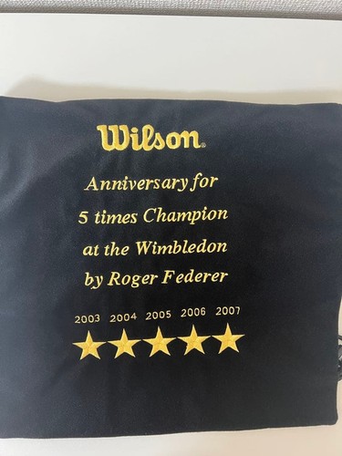 Wilson roger federer wimbledon - wilson,
