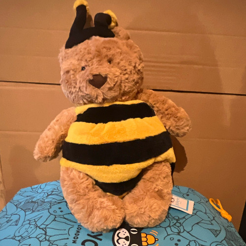 Jellycat bear bumblebee plush - bear,