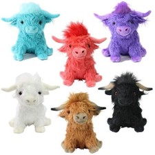 25cm Cute Highland Cow Coo