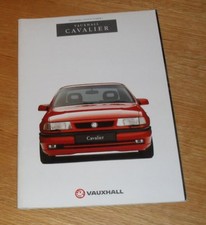 Vauxhall cavalier brochure - vauxhall,
