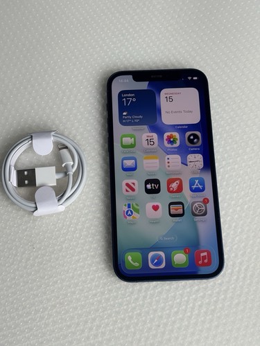 Apple iphone blue 64gb - 12,