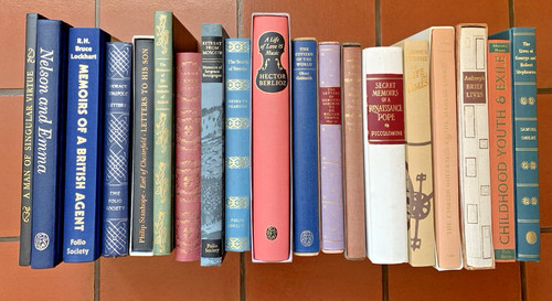 Folio society books - 20, x