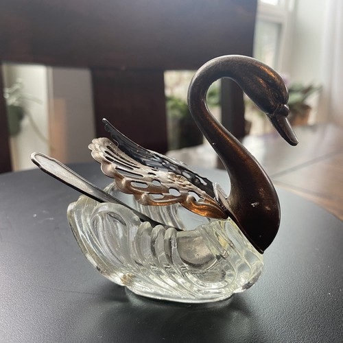 Godinger swan crystal - godinger,
