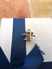 SILVER CHARM DUSTY BIN ARTICULATED  VINTAGE