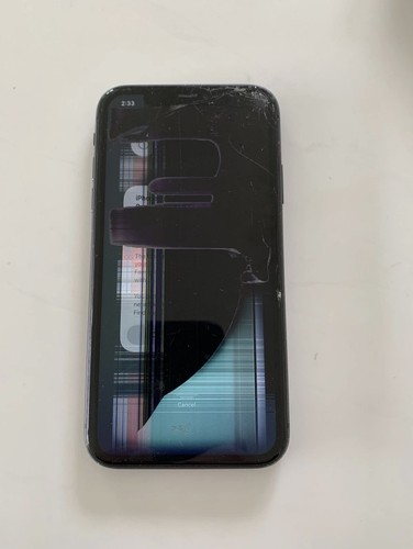 Apple iphone black smashed - iphone, 11
