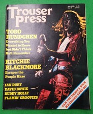 Trouser Press Vintage Magazine