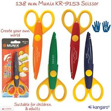 138mm/5.5" Cold Mountain Wave Zig-Zag Cut Art Craft Scissors Left Right Handed