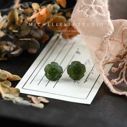Hand carved natural - carved, jade