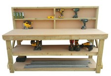Wooden workshop workbench mdf