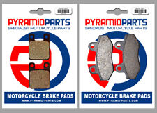 Front & Rear Brake Pads for