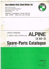 PUCH ALPINE (X50-3) ORIGINAL