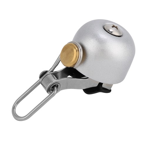 Silver bicycle bell - silver,