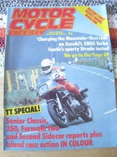 MOTORCYCLE WEEKLY JUN 1983