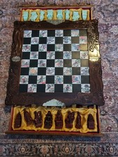 Chinese Chess Set with Oriental Design